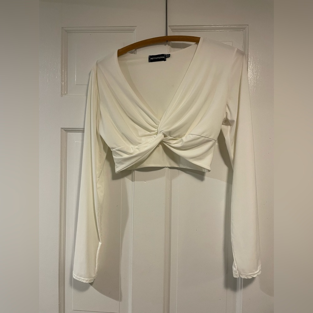 PLT Long Sleeved Crop Top Size US 12